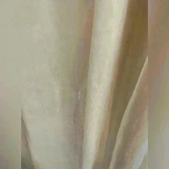 VTG Intime California Pink/Ivory Sheer & Lace Sleeveless Night Gown Womens Sz M - Picture 6 of 8